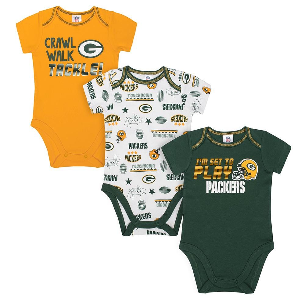 NFL Green Bay Packers Baby Boys Team Sleep 'N Play Outfit 