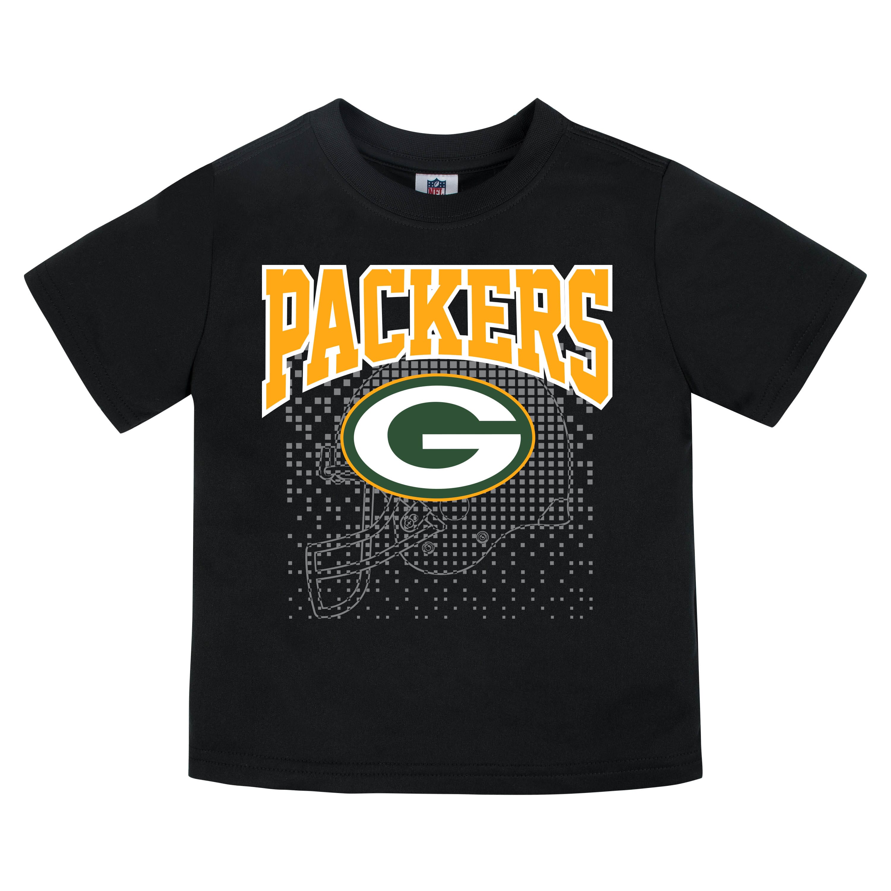 Green Bay Packers NFL Team Apparel Mens Size M Gold Graphic T Shirt Short  sleeve