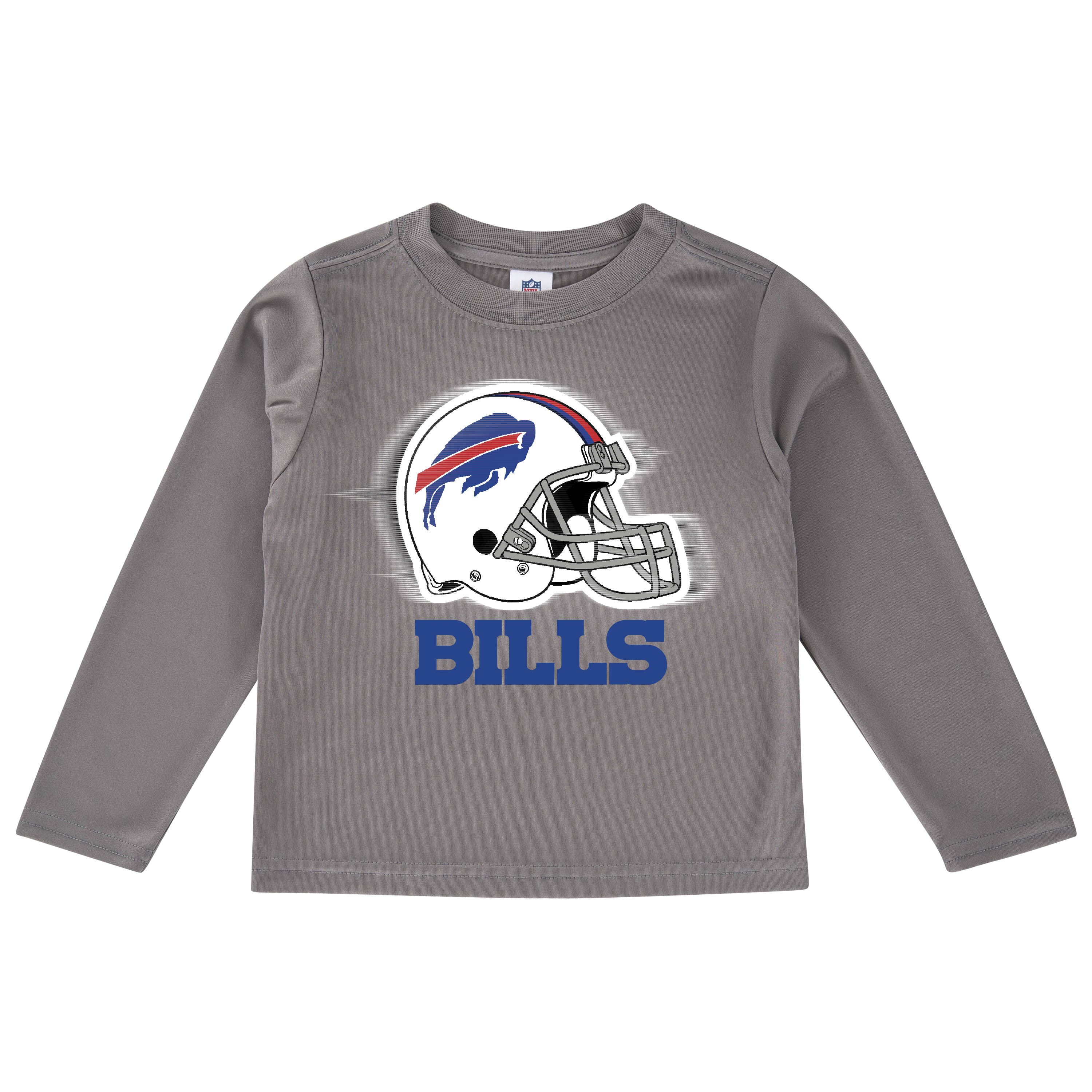 Buffalo Bills Performance Baby Toddler Shirt, Long Sleeve Gerber NFL