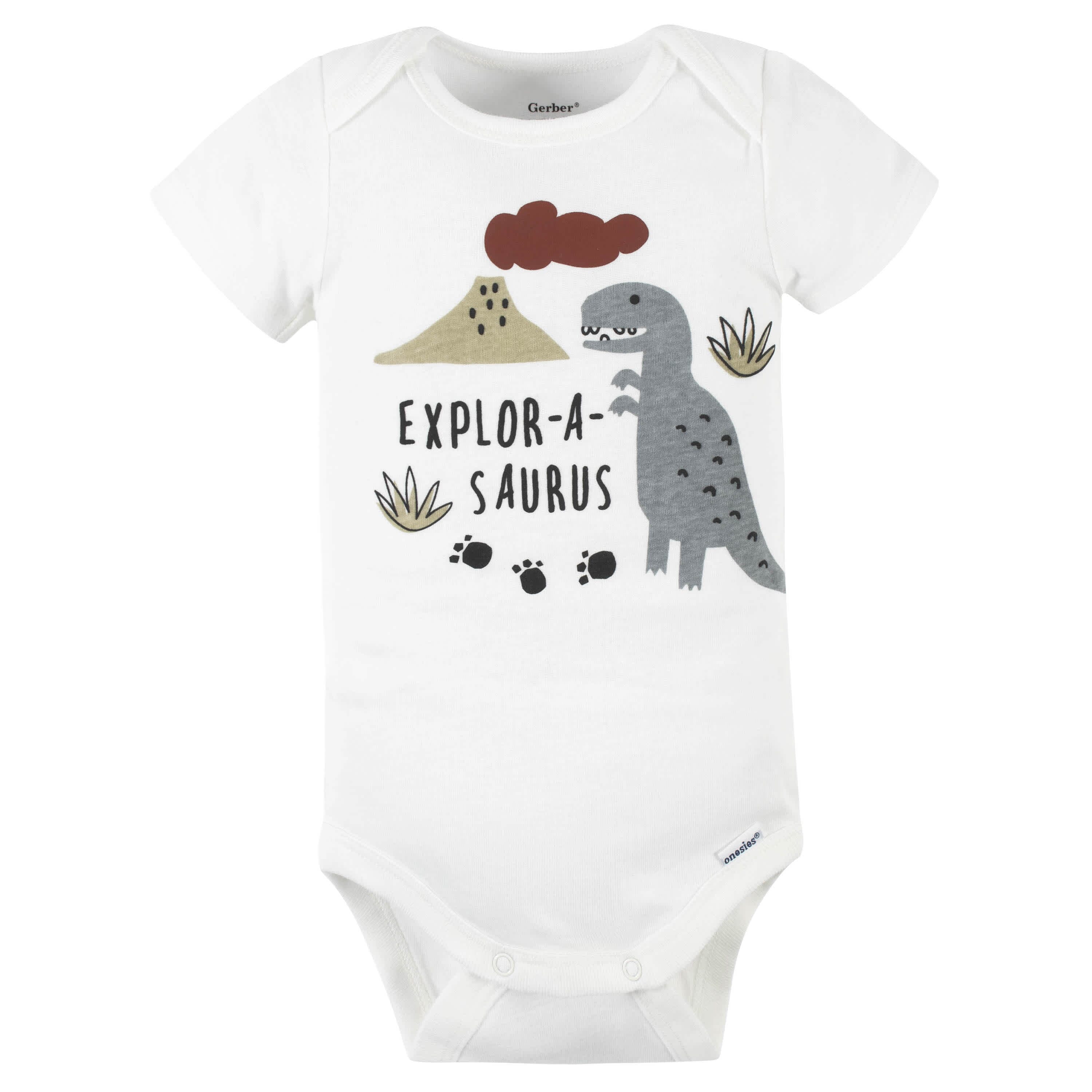 4-Piece Baby Boys Dino Outfit Set