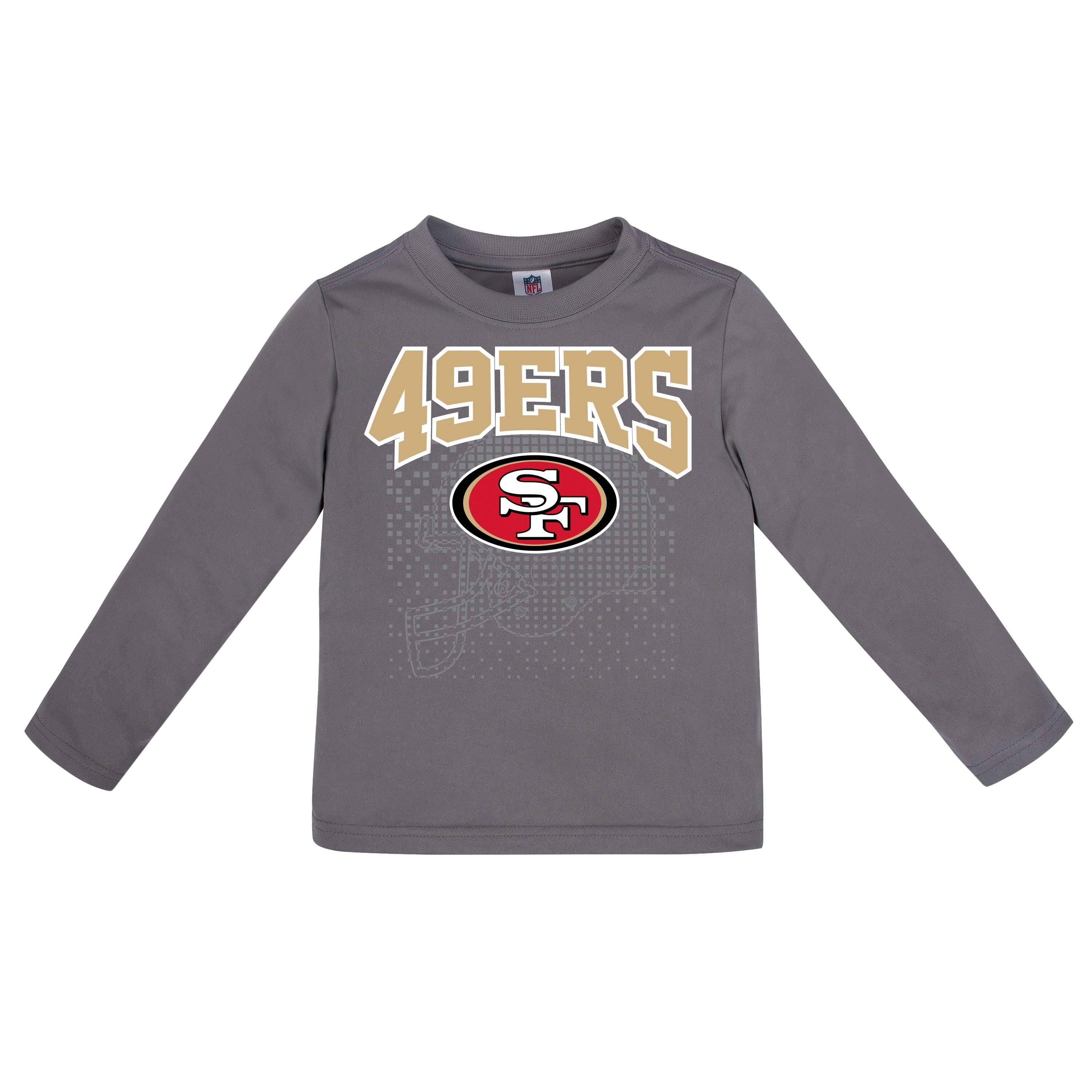 Outerstuff Youth Scarlet San Francisco 49ers Amped Up T-Shirt Size: Extra Large