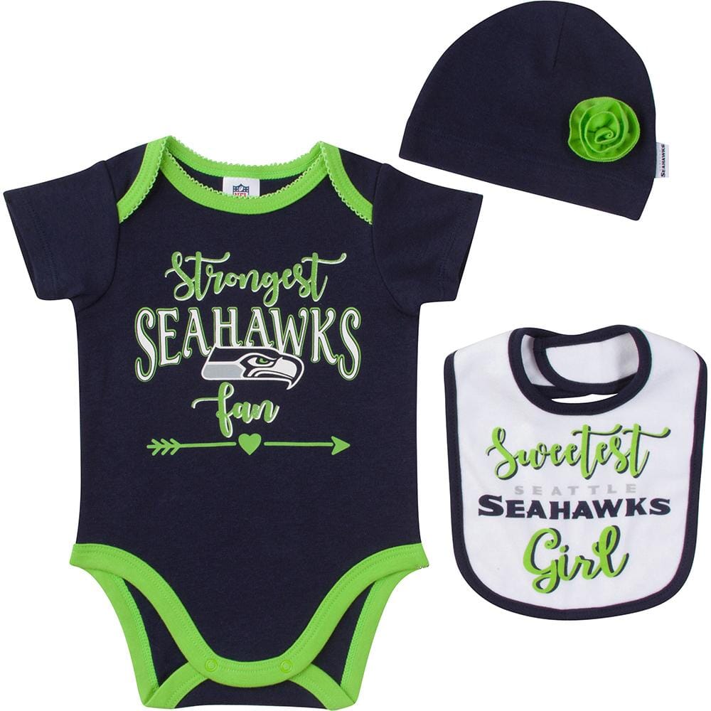 seattle seahawks baby onesie