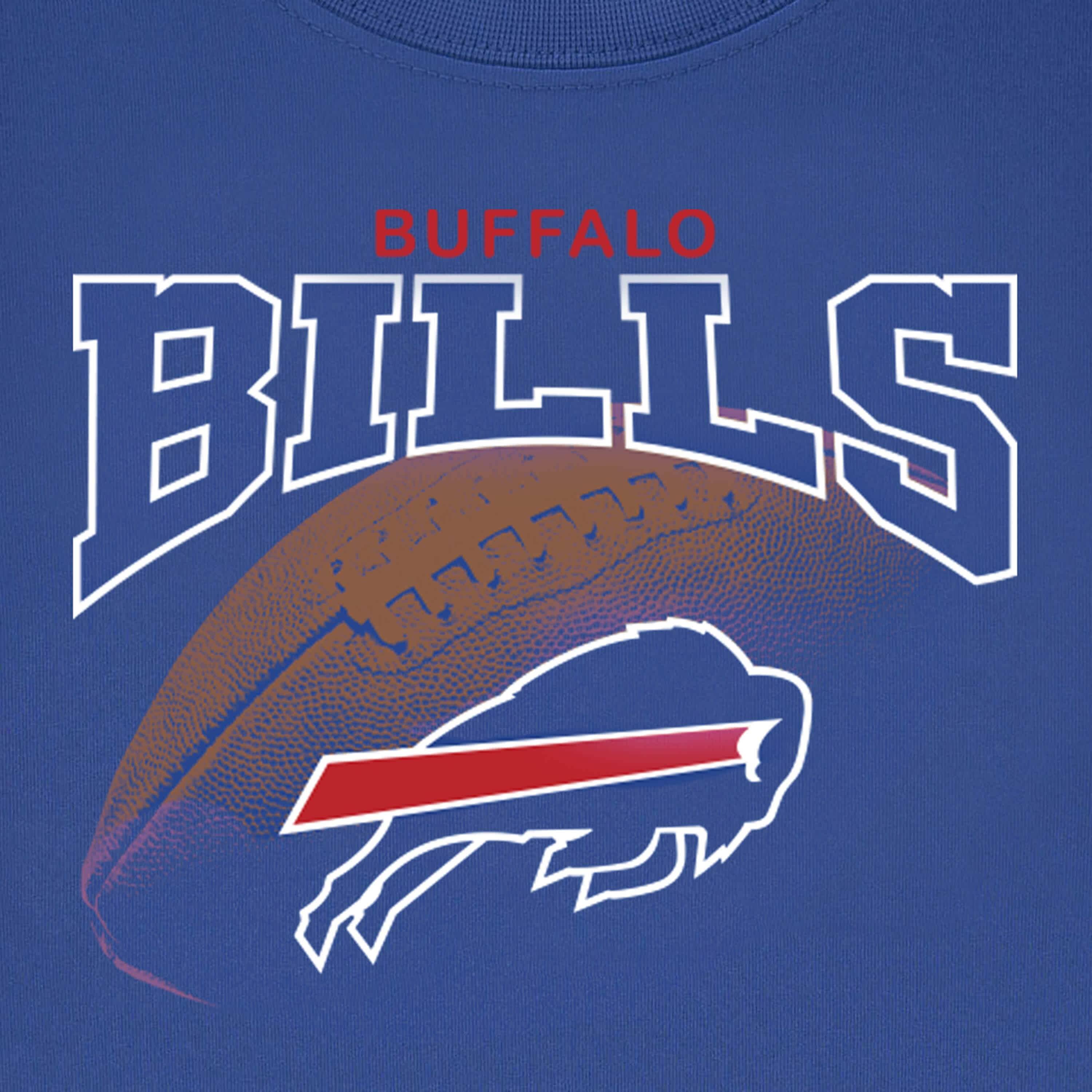 Plus Size - Classic Fit Football Tee - NFL Buffalo Bills Blue - Torrid