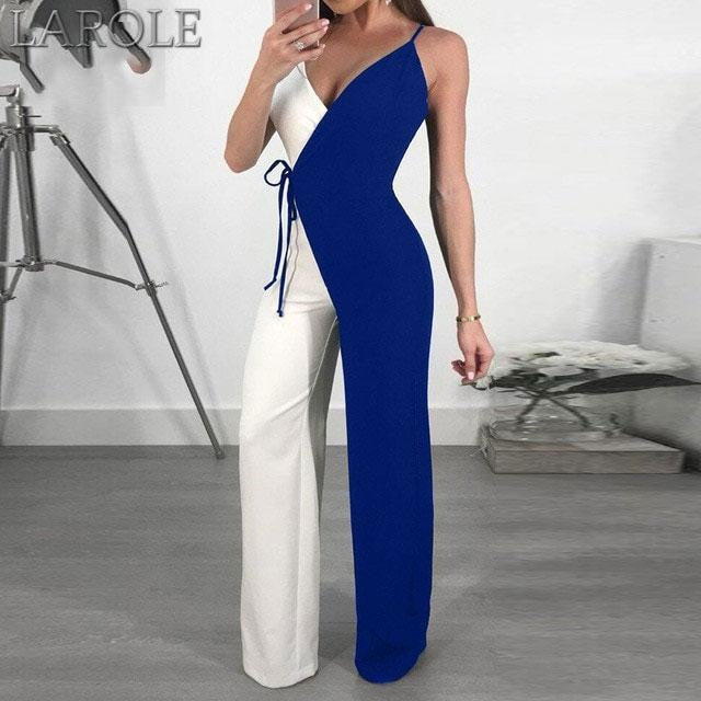 overall wide leg jumpsuit