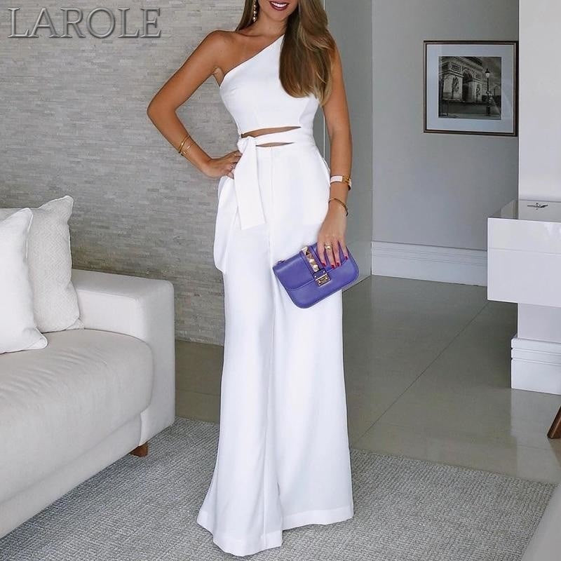 wide leg casual jumpsuit