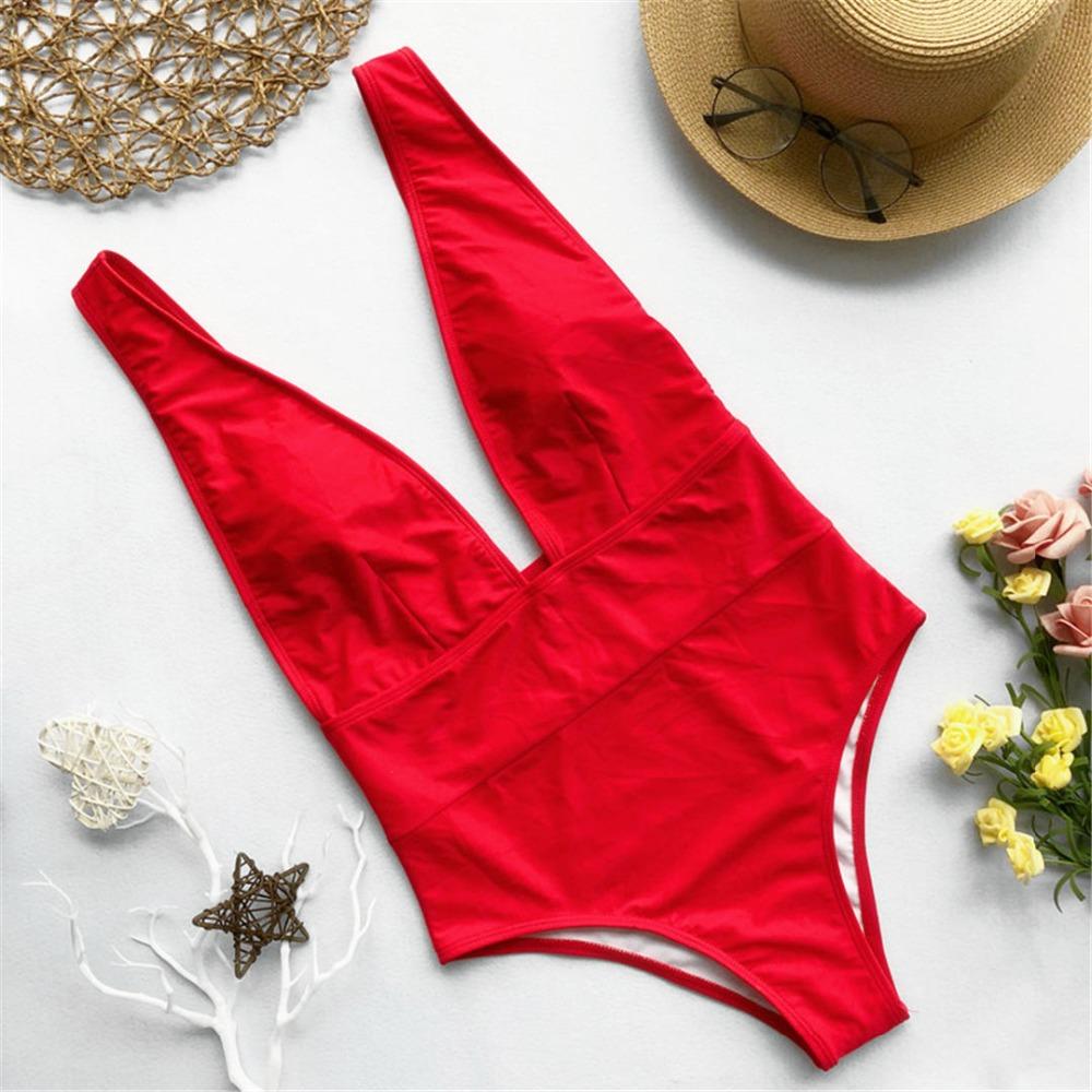 red push up bodysuit