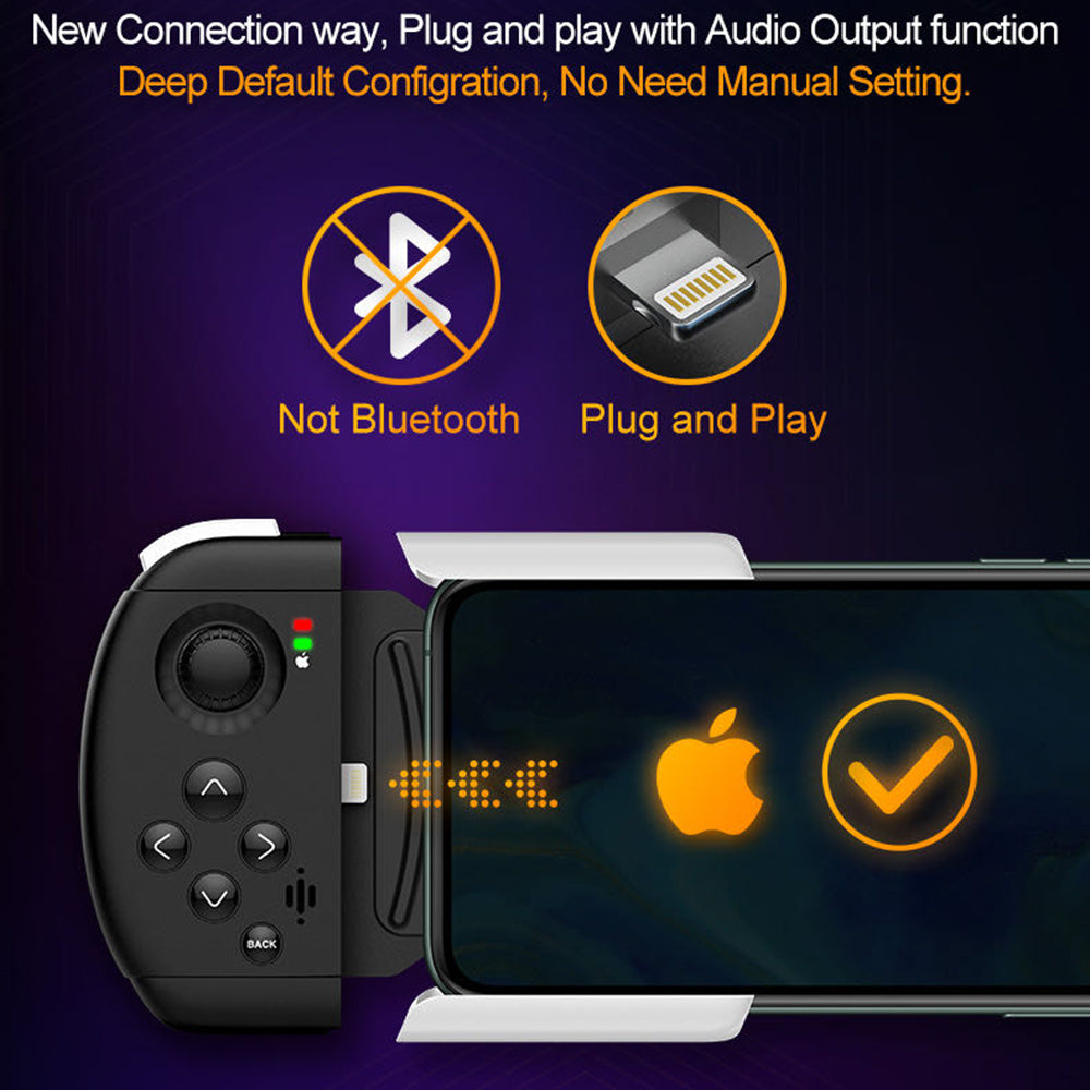 XOLORspace G02 Single-side smartphone gamepad for iOS physical