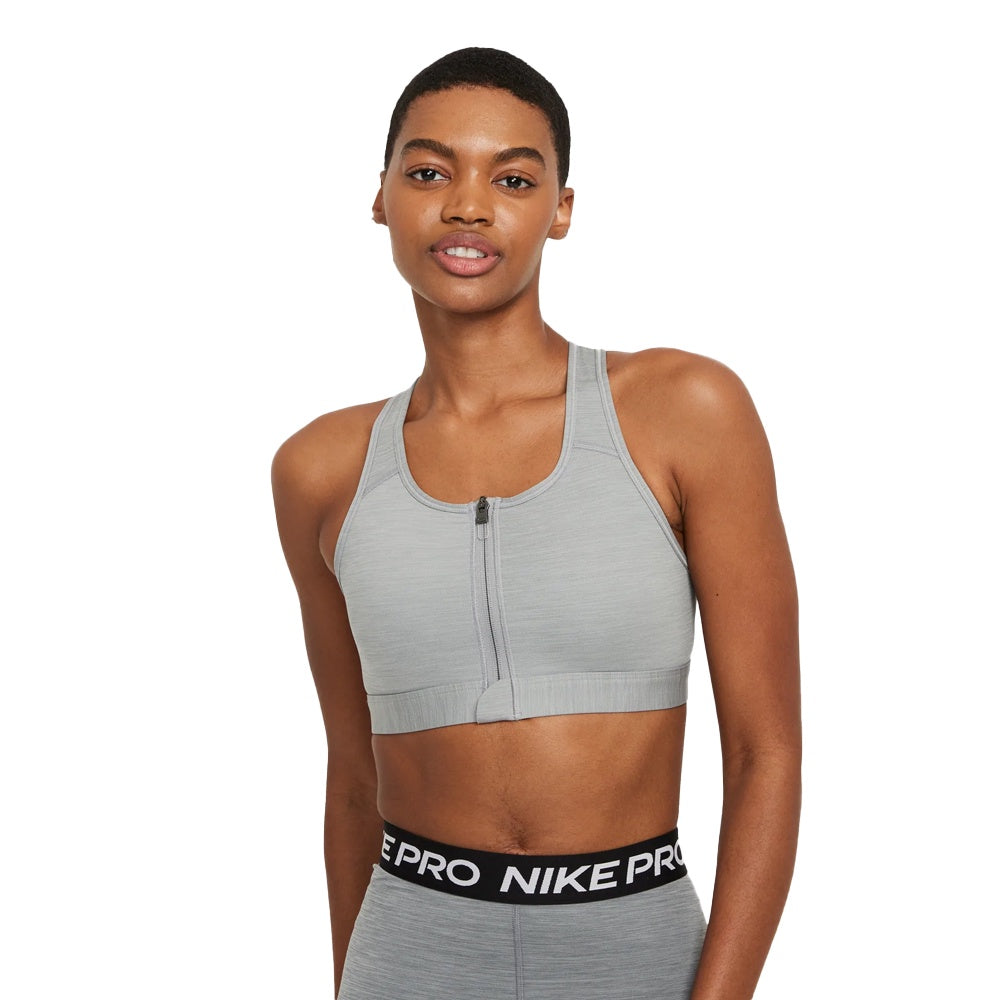 adidas zip front sports bra