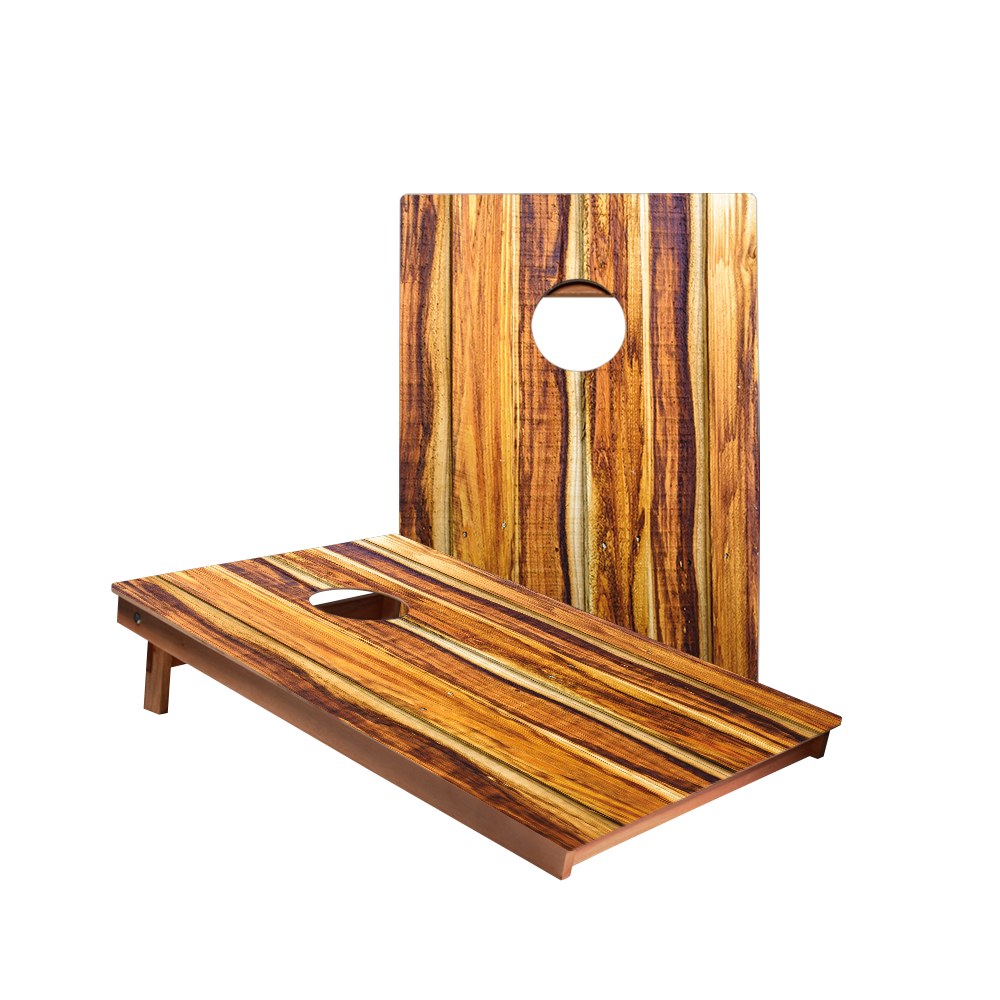 2 Sizes Treated Oak Cornhole Board Set Many Options Available 