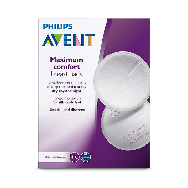 Philips Avent Comfort Breast Pads, 100ct – Kids