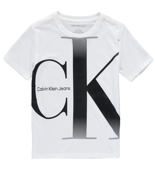 Alternatief voorstel visueel Zinloos Calvin Klein Boys 4-7 Short Sleeve Logo T-Shirt – S&D Kids