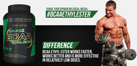 BCAA Ethyl Ester Ephedra Vrij - Stacker 2 • 198 capsules (50 servings) • Aminozuren & Herstel - banner