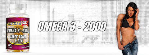 Dexi Omega 3 - 2000 (USA Import) - Stacker 2 • 60 softgels (30 servings) • Vetzuren & CLA - banner
