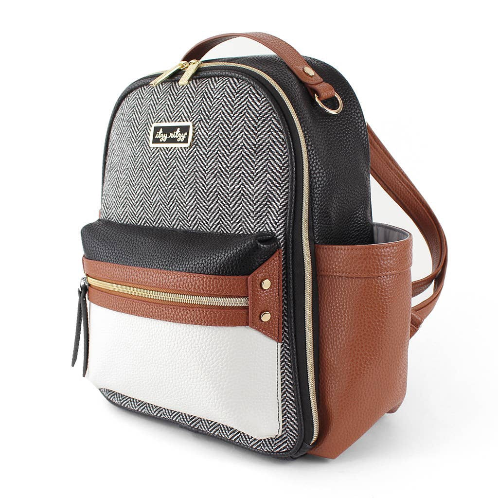 itzy ritzy coffee and cream backpack