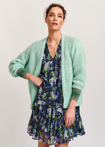 Essential Antwerp Valleroy Cardigan and Verfect Floral Dress