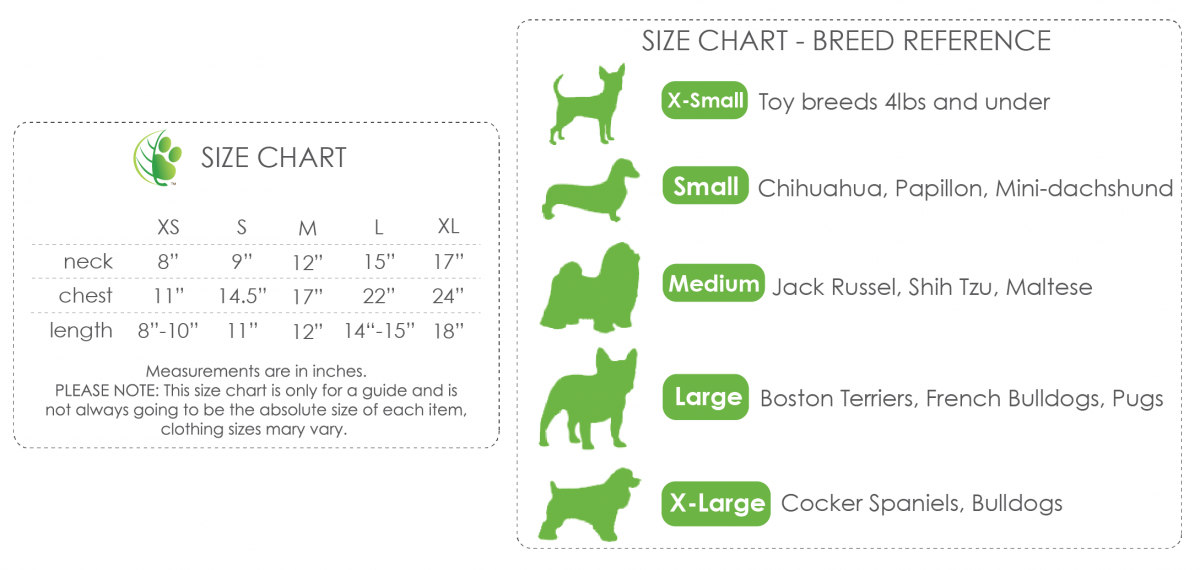 Sizing Chart