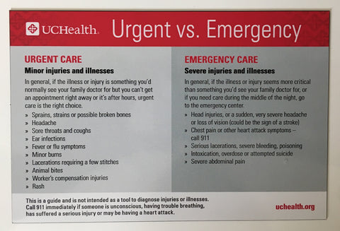 Emergency Card