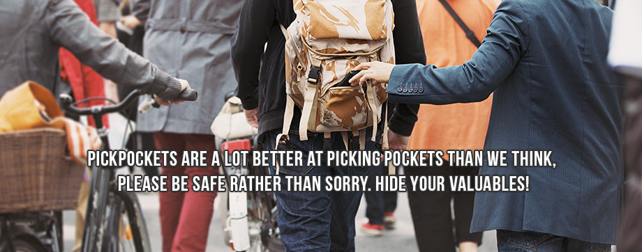 Clever Travel Companion - pickpocket & loss proof travel gear