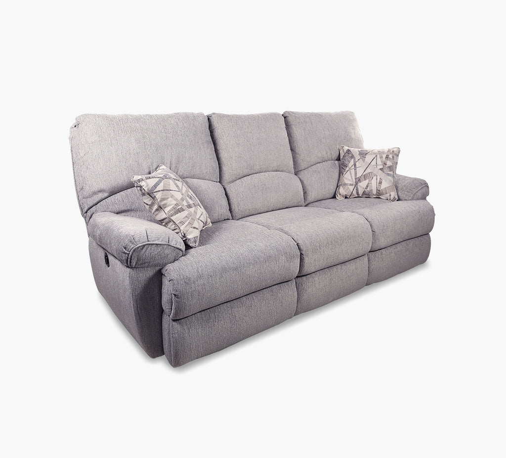 nexus power reclining sofa with heat and massage