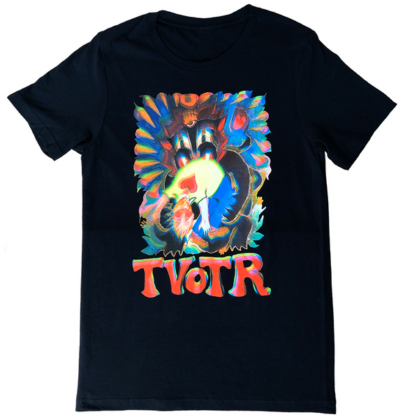 PSYCHEDELIC BLACK T-SHIRT | TV on the Radio