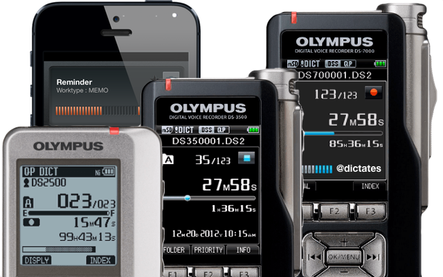 Olympus Australia Digital Dictation Dictaphone Recorders iPhone App ODDS