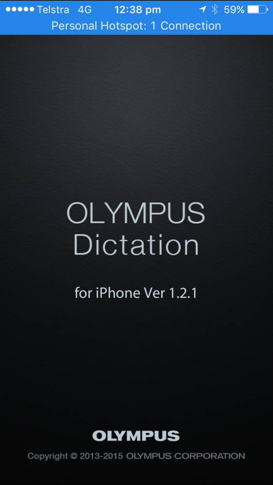 Olympus Australia dictation app smartphone ODDS dictate