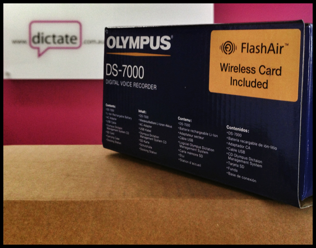 Olympus DS-7000 Air FlashAir arrives in Australia
