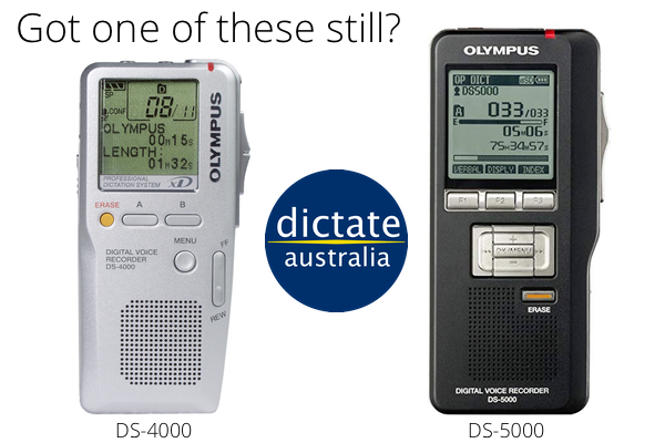 Upgrade from Olympus DS-4000 or DS-5000 and get cash back Australia