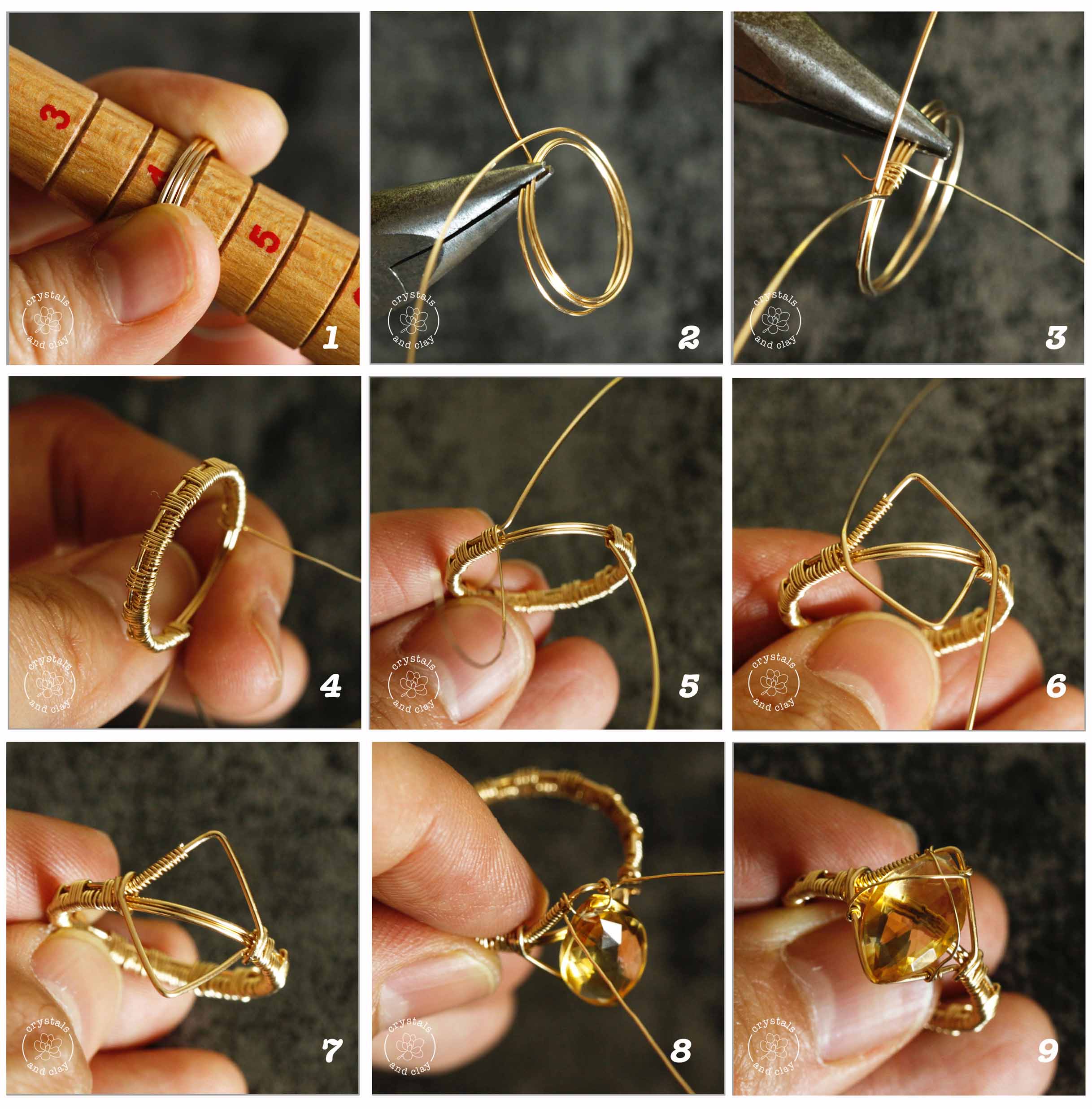 how to make wire wrapped ring