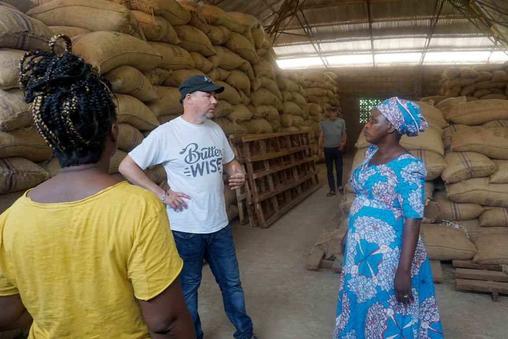 The warehouse for shea butter nuts