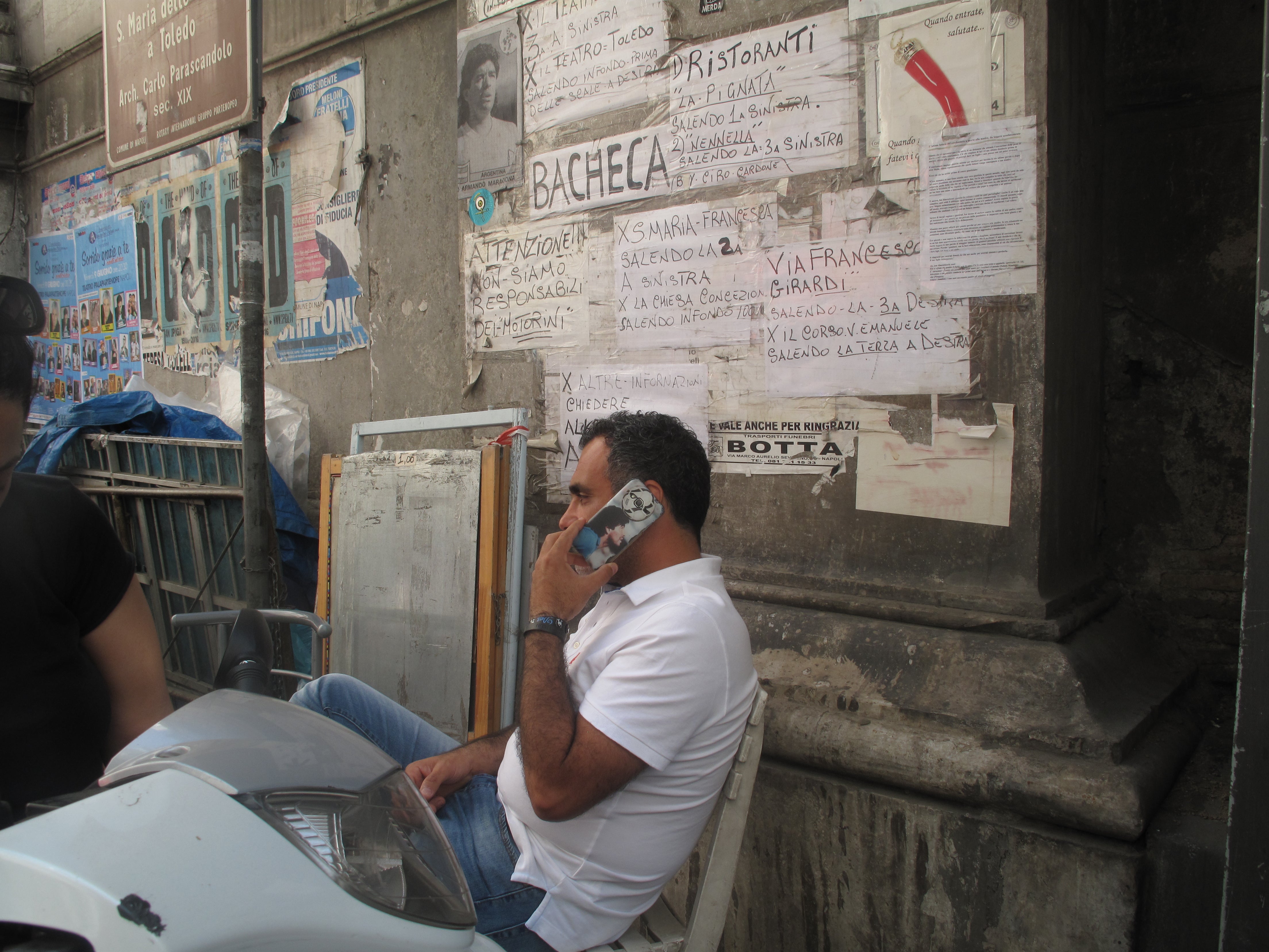 Antonio in the Quartieri Spagnoli