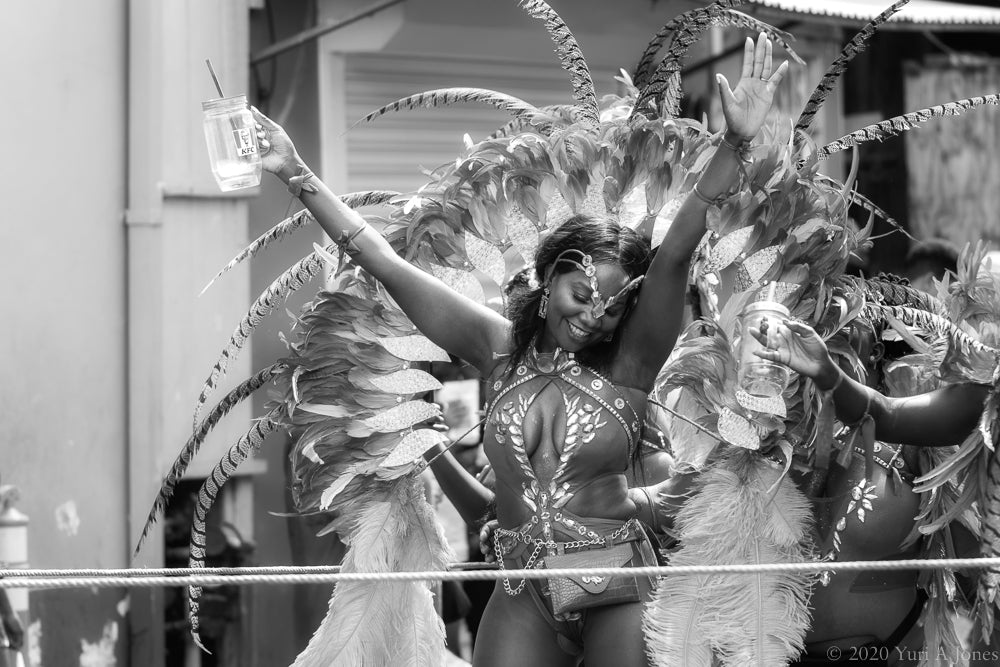 Carnival in monochrome by Yuri A Jones