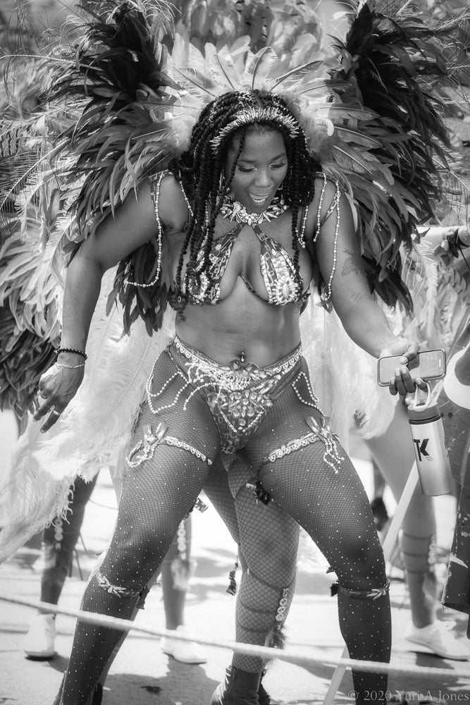 Carnival in monochrome by Yuri A Jones