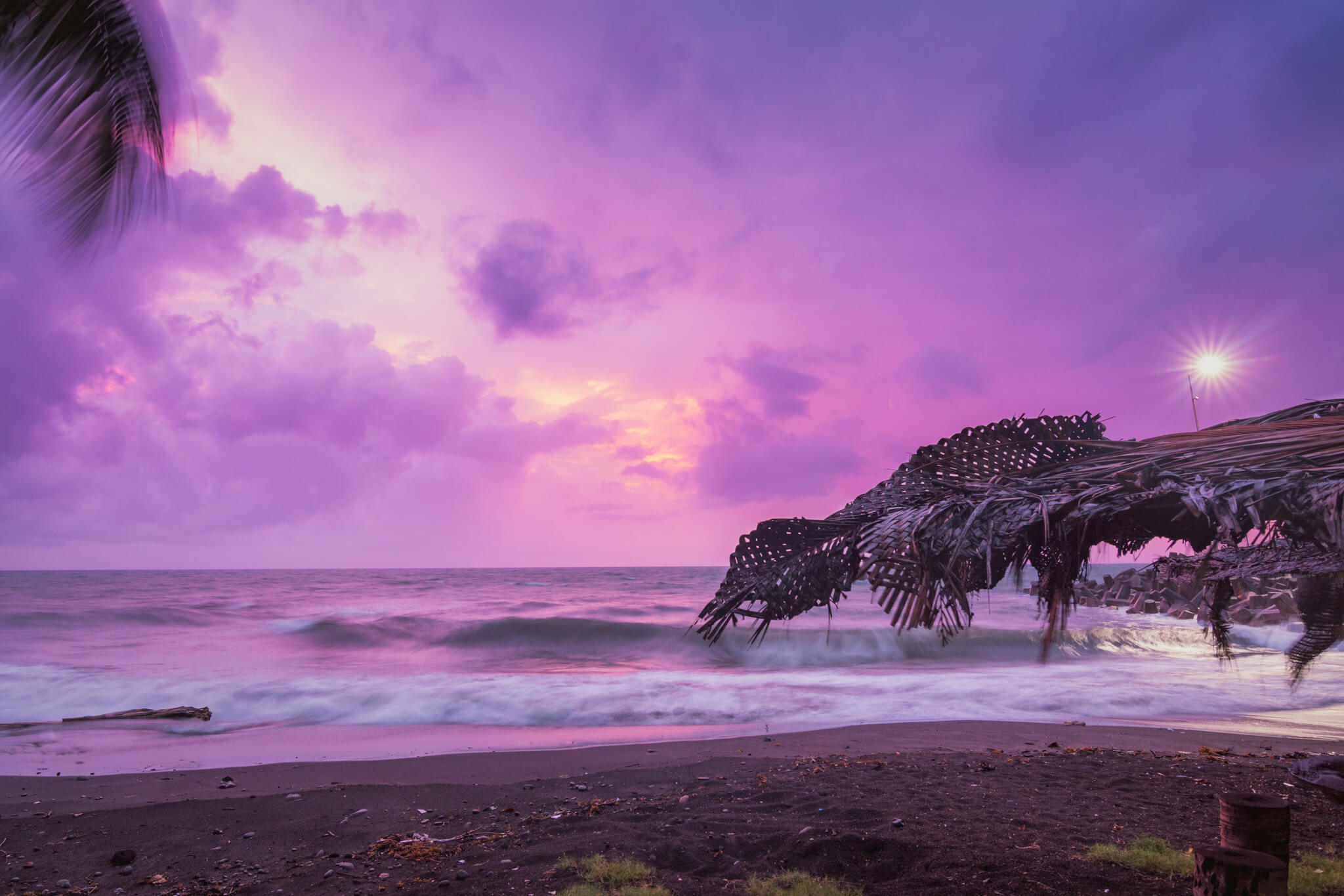 Purple Storm I by Yuri A Jones