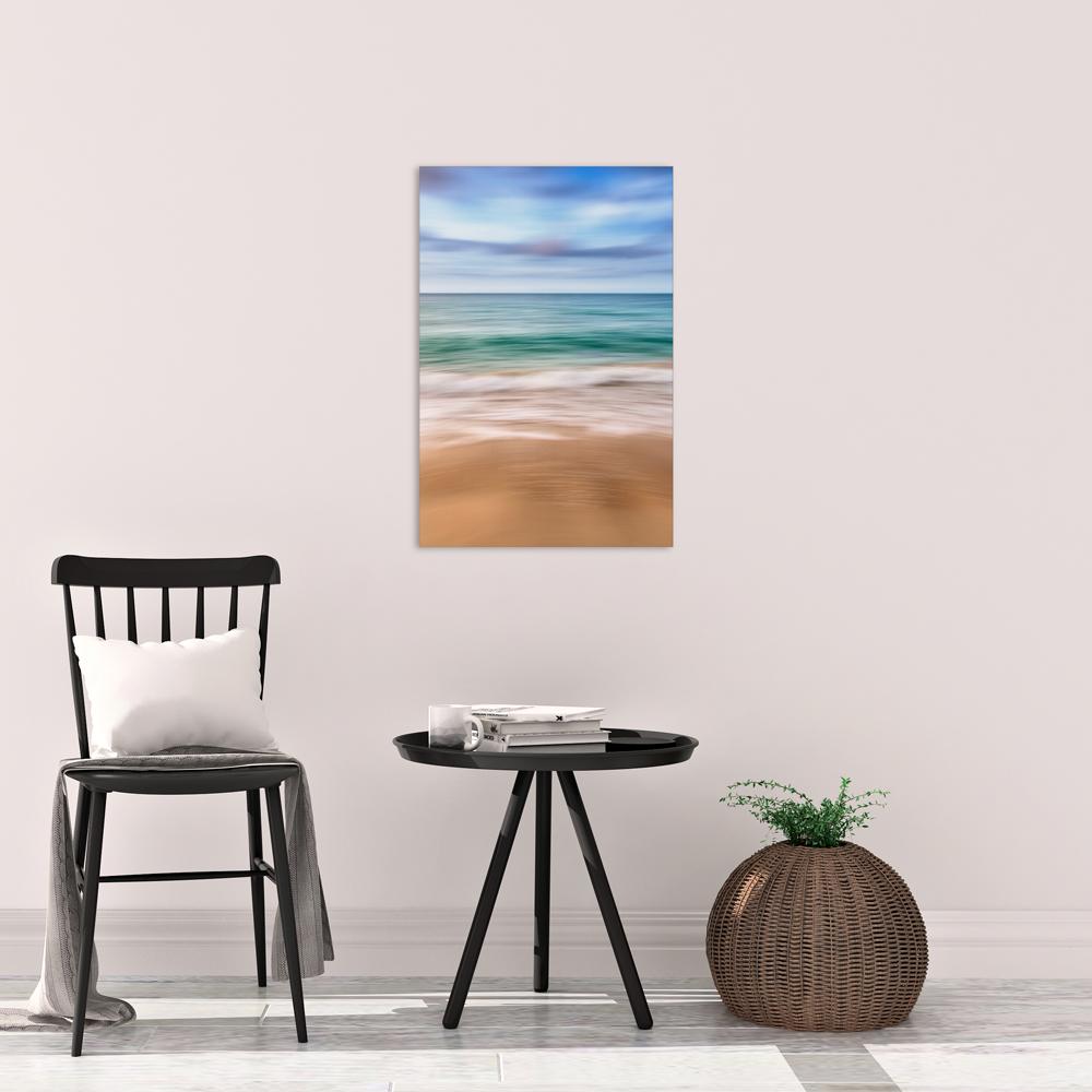 Canvas print of Abstract Seascape I by Yuri A Jones 