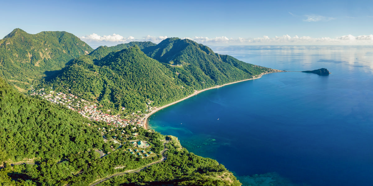Soufriere From Above