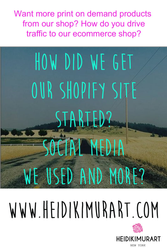 how to use social media to drive website traffic to your ecommerce shop?