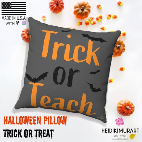 trick or teach pillow