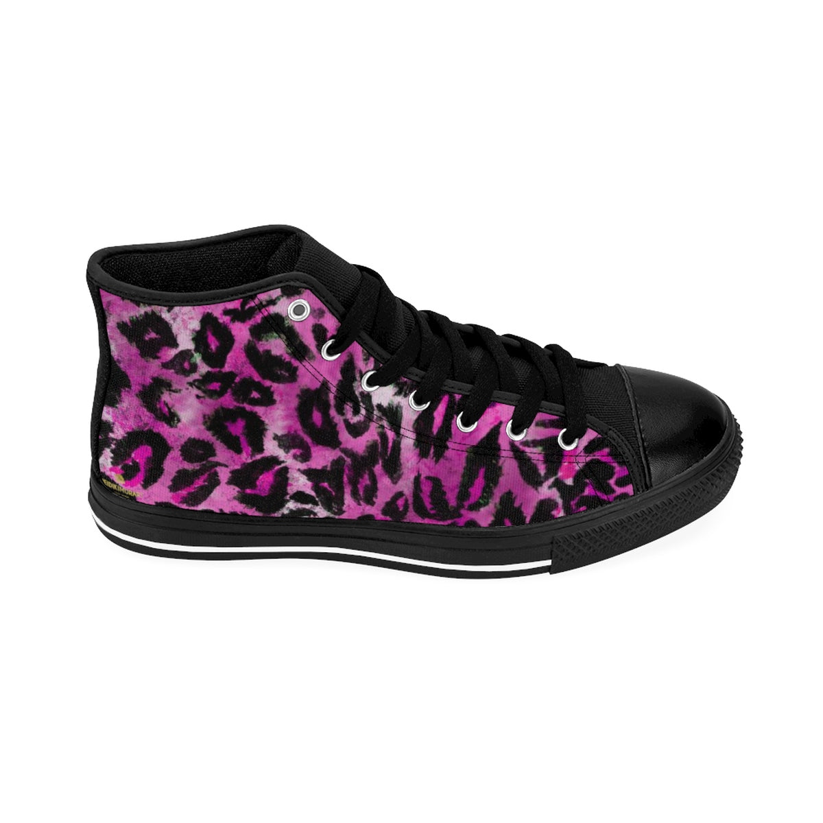 pink leopard print sneakers