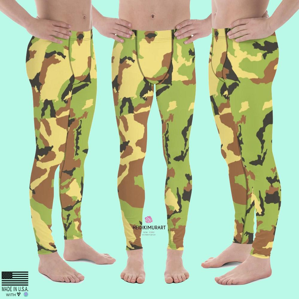 army fatigue workout leggings