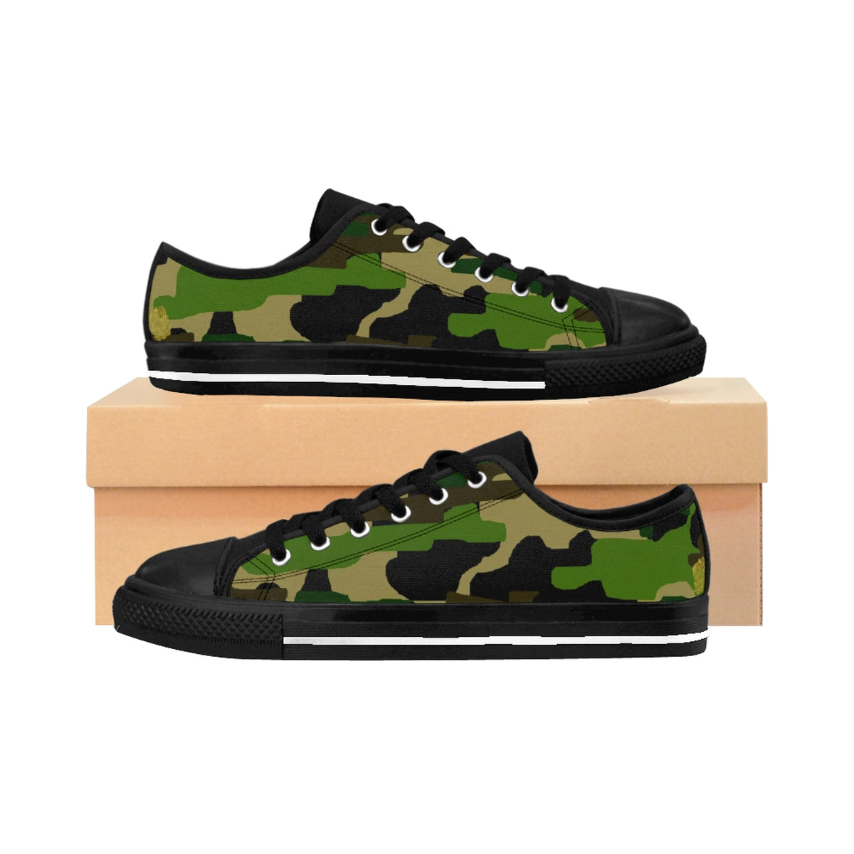army green tennis shoes