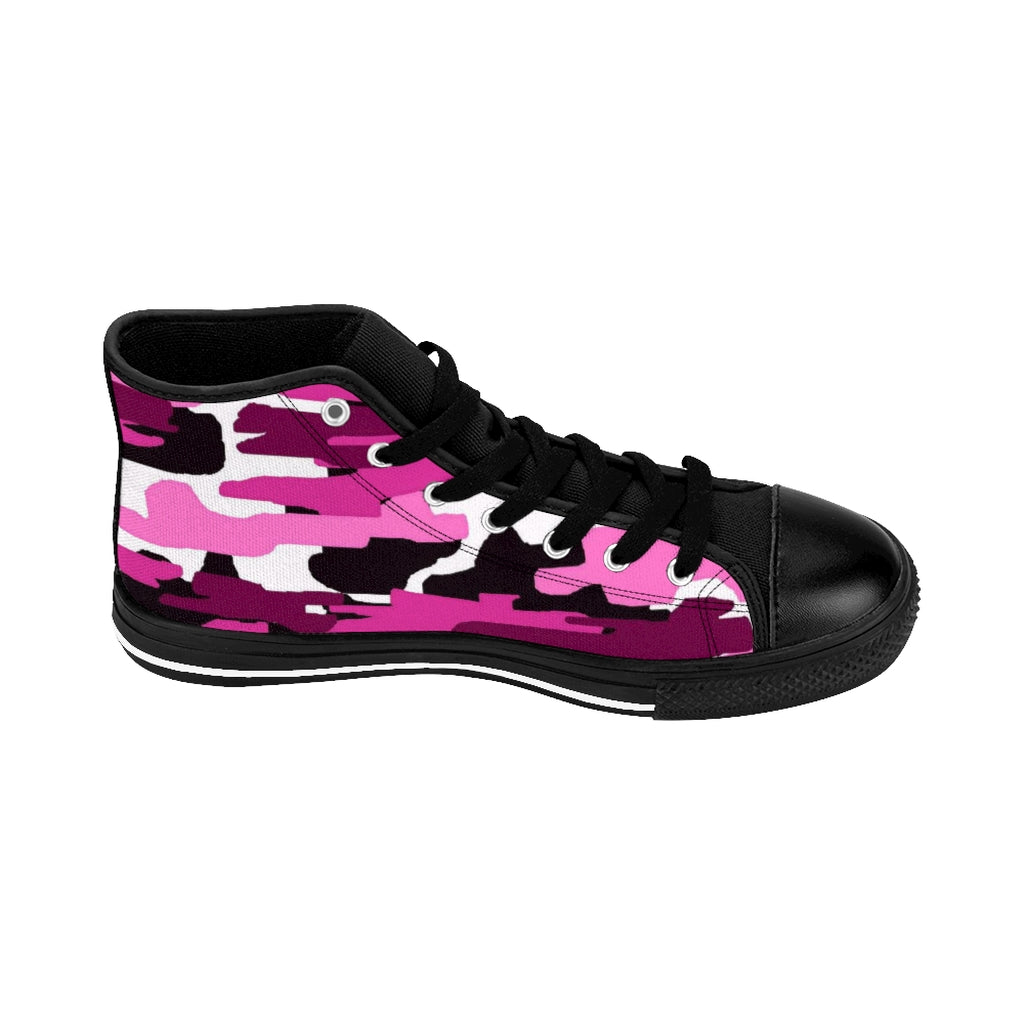 pink camo tennis shoes