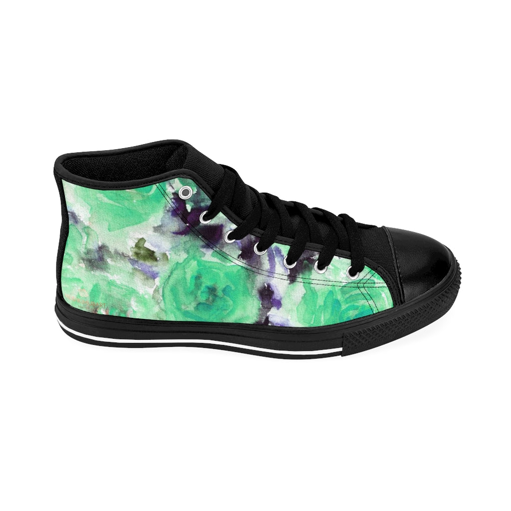 floral print running shoes