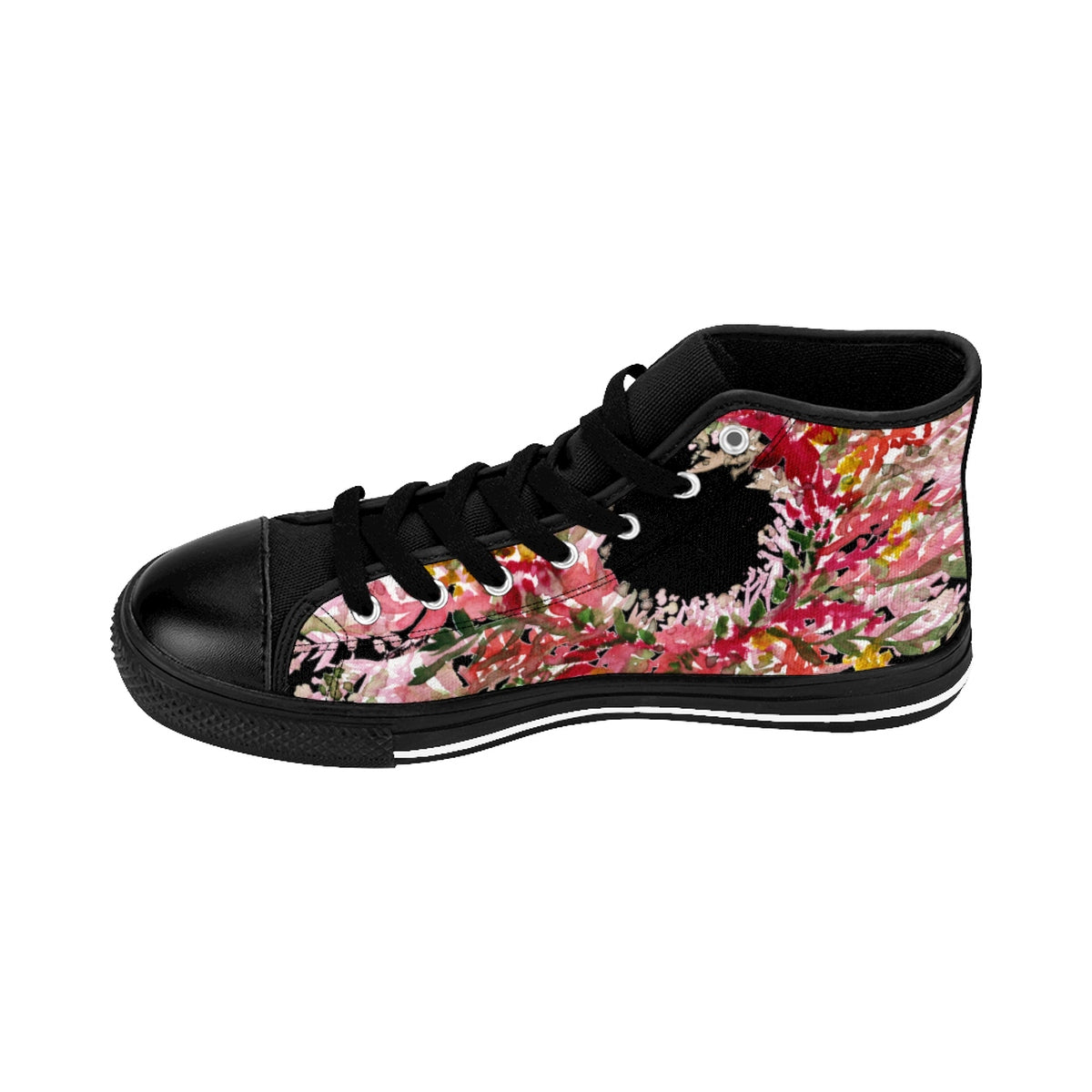 floral tennis shoes