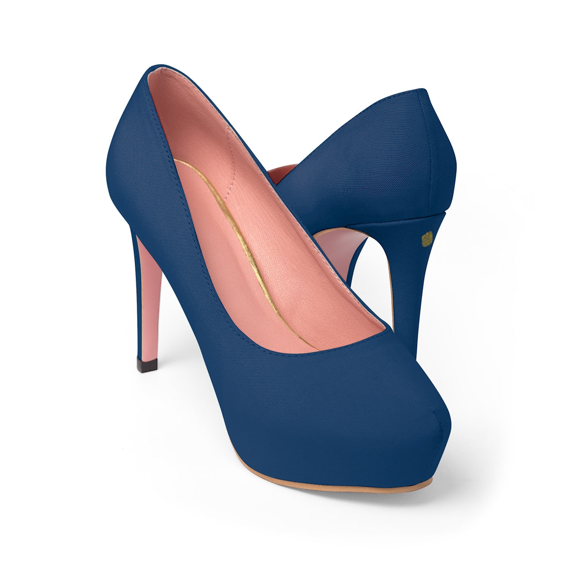 blue heels size 5