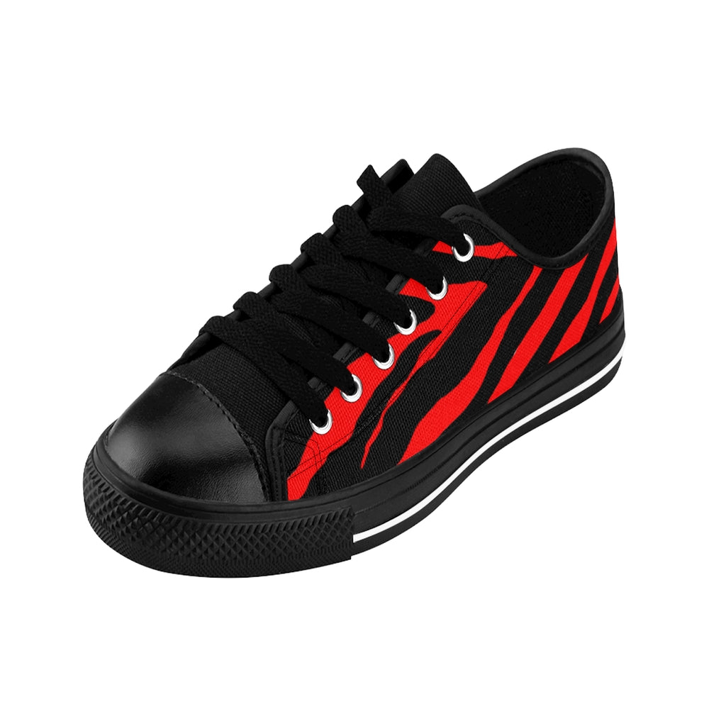 red zebra shoes