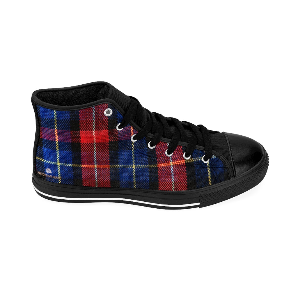 plaid high tops