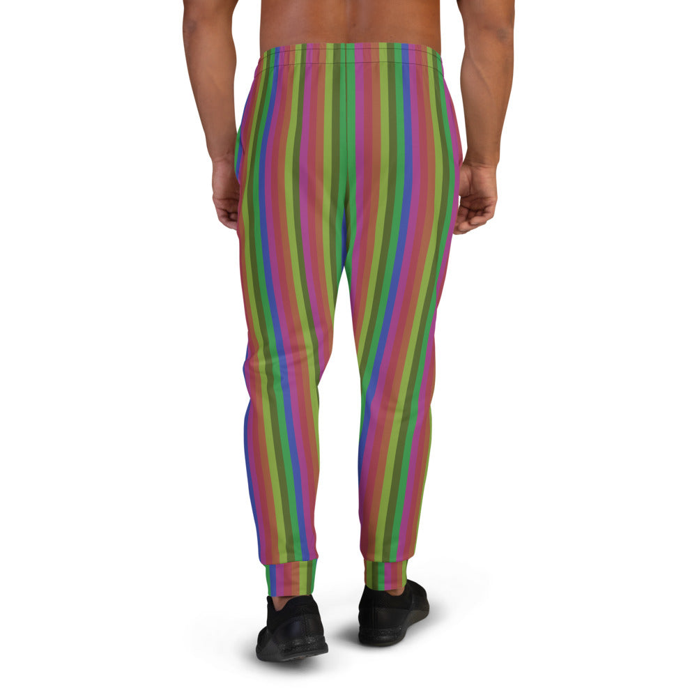 rainbow jogging bottoms