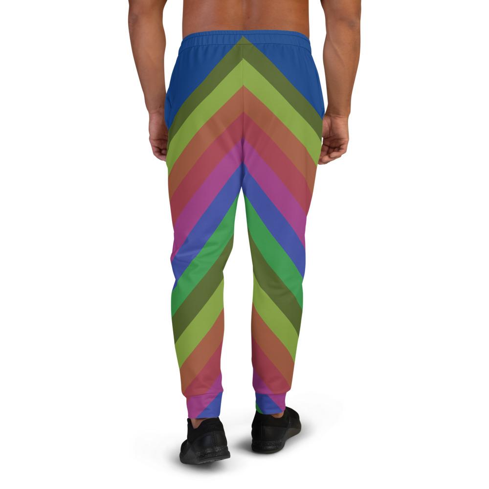 rainbow joggers mens