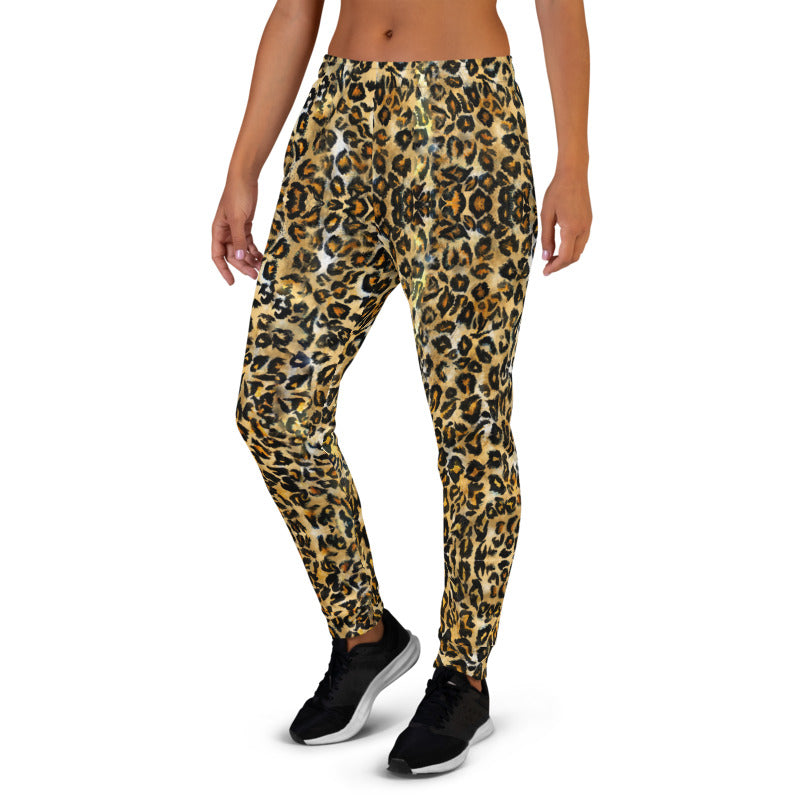 leopard sweatpants womens